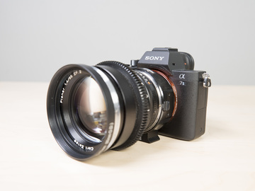 Rent: Sony A7Sii Body with EF Adapter #1