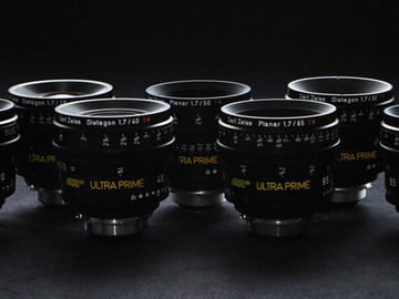 Rent: Zeiss Ultra Prime Kit 14, 16, 24, 32, 50, 85mm