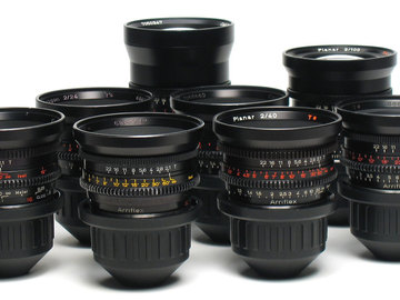 Rent: Set of 8 Zeiss Standard Speed Mk II Lenses PL Mount 35mm