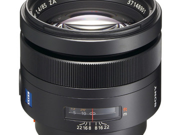 Rent: Sony 85mm f/1.4 Carl Zeiss Planar T* Prime Lens