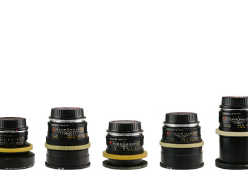 Rent: Set of 7 Leica Lenses CineStyle (19,24,28,35,50,80,135mm)