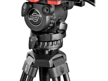 Rent: Sachtler Cine DSLR Fluid Head w/ 2-Stage Tripod