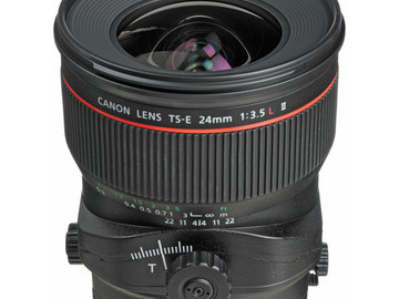 Rent: Canon TS-E 24mm f/3.5L II Tilt-Shift Lens