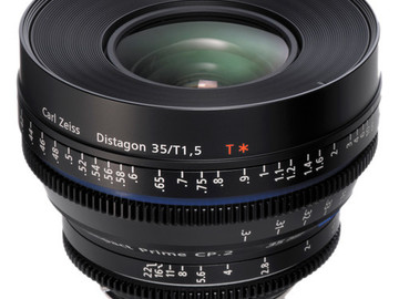 Rent: Zeiss CP.2 35mm T/1.5 Super Speed Lens