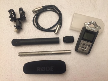 Rent: H4N Recorder Kit with Rode NTG3 Mic