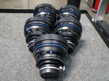 Zeiss Compact Prime CP.2 Package (5 lens)
