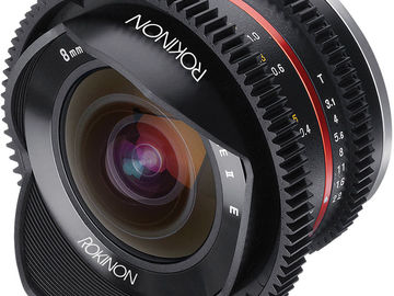 Rent: Rokinon 8mm Fisheye Lens EF Mount