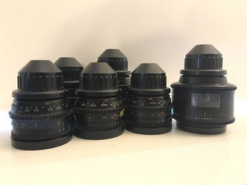 Rent: Zeiss Super Speeds MKII T1.3 (18,25,35,50,85) + 50mm Macro