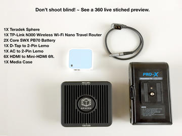 Rent: Teradek Sphere | Real-time 360º Monitoring