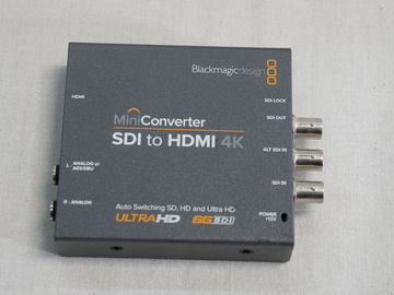 Rent: Blackmagic Design Mini Converter SDI to HDMI 4K