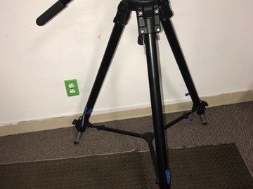 Rent: Manfrotto Support System 528XB Tripod Legs, 526 Video Head