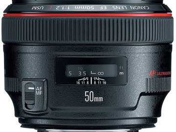Rent: Canon EF 50mm f/1.2L USM Lens