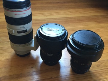 Rent: Canon EF Zoom Lens Package (L Series)