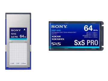 Rent: 4x Sony 64GB SxS PRO Card Package