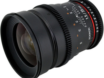 Rent: Rokinon 35mm T1.5 Cine AS UMC Lens