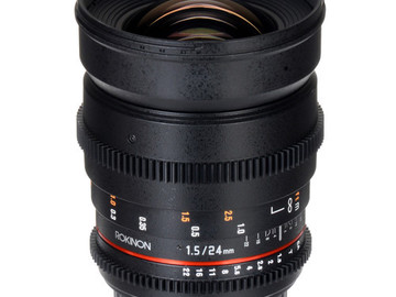 Rent: Rokinon 24mm T1.5 Cine ED AS IF UMC Lens
