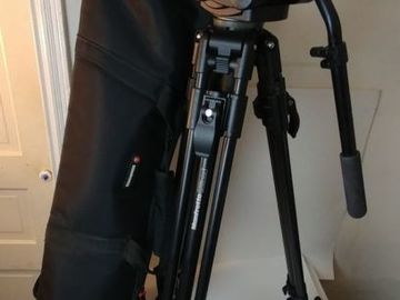Rent: Manfrotto Video Tripod - 351MVB2 legs with 501HDV fluid head