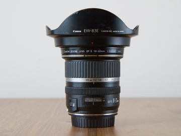 Rent: Canon EOS EF-S 10-22mm f/3.5-4.5 with UV Filter