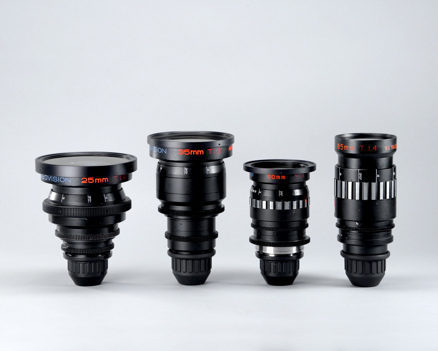 Rent a Cineovision High Speed Anamorphic Primes 25, 35, 50, 85