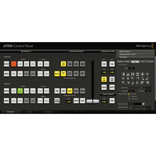 Rent a Blackmagic Design ATEM Television Studio Production