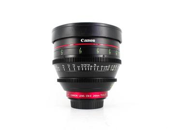 Rent: Canon CN-E 24mm T1.5, Canon EF Fit