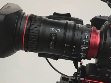 Rent: Canon CN-E 18-80mm T4.4 COMPACT-SERVO Cinema Zoom Lens (EF)