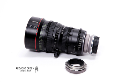 Rent: Canon CN-E Compact Zoom 30-105 EF/PL (Duclos Multi-Mount)