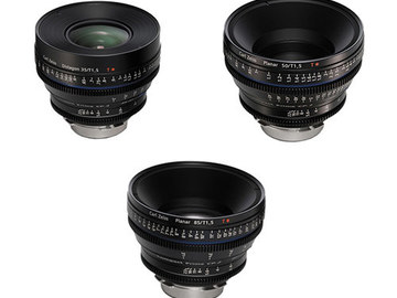 Rent: Zeiss CP.2 EF 3x Lens Set