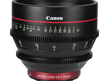 Rent: Canon CN-E 50mm T1.3 EF