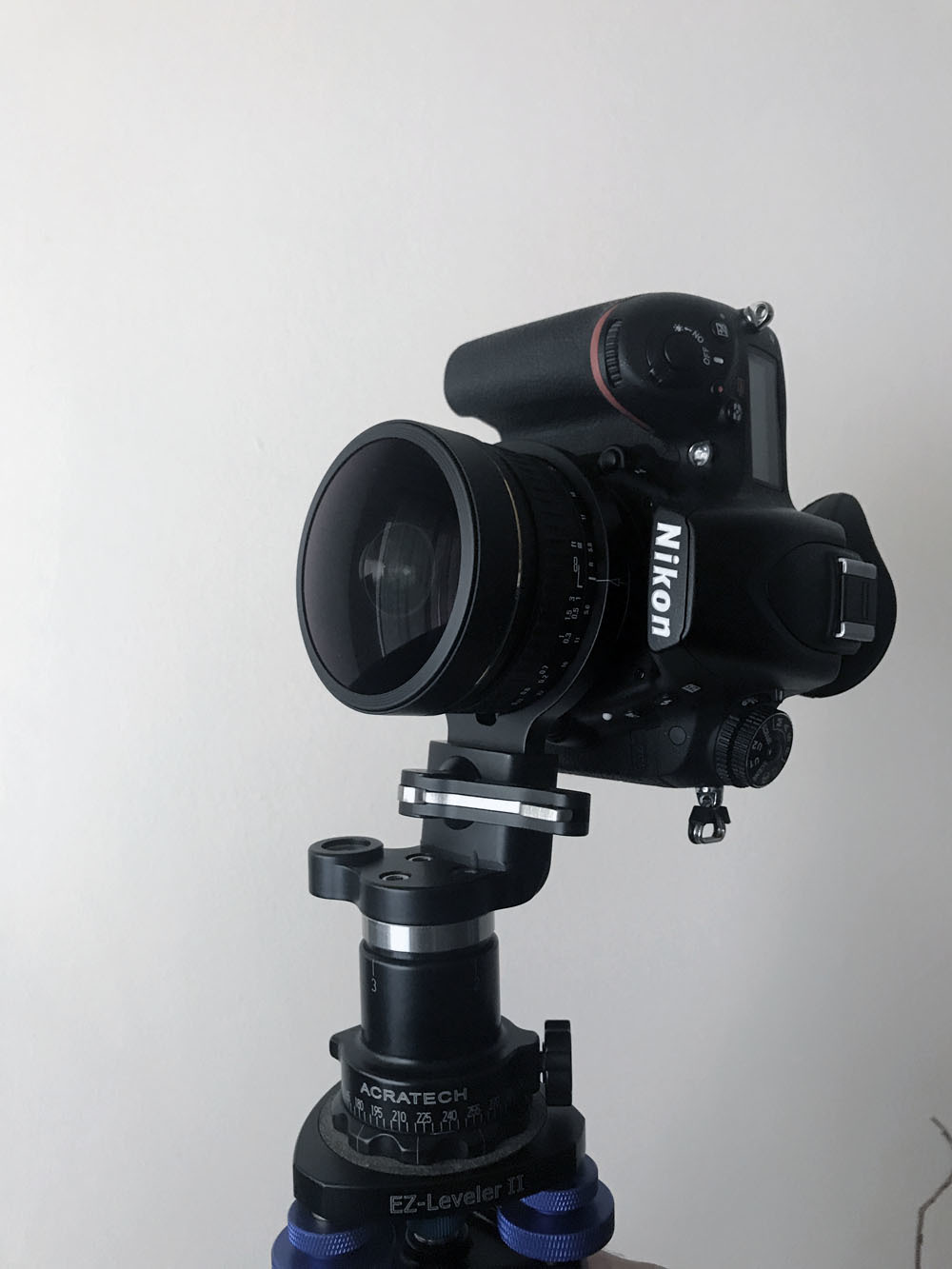 Acratech Spherical Panoramic Head for Sigma 8mm f//3.5 Fisheye Lenses