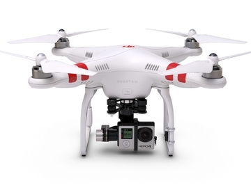 Rent: DJI Phantom 2 w/ Gimbal, GoPro, FPV and OPERATOR