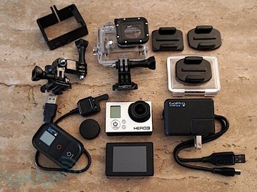 Rent: GoPro HERO 3 Black edition with LCD and Remote