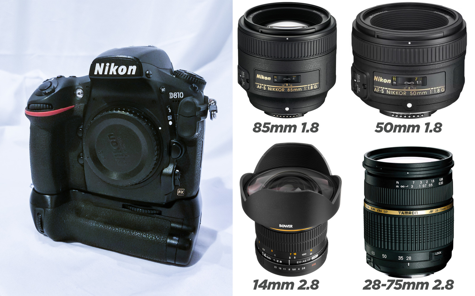 rent a nikon d810 4 lenses grip best prices sharegrid new york ny