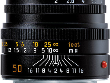Rent: Leica Normal 50mm f/2.0 Summicron M Manual Focus Lens
