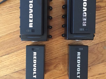 Rent: 4 RED DSMC REDVOLT Travel Charger