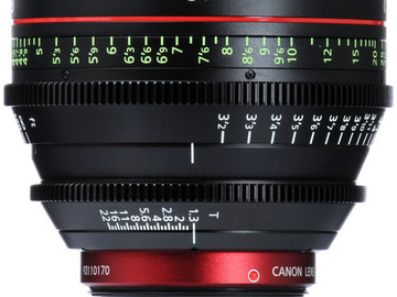 Rent: The Canon CN-E 85mm T1.3 L F Cine Lens is an EF-mount