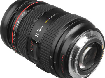 Rent: Canon Zoom Wide Angle-Telephoto EF 24-70mm f/2.8L USM AF