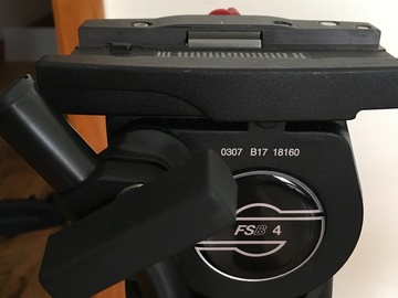 Rent: Sachtler FSB 4 Carbon Fiber Tripod - Fluid Head & Tripod