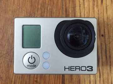 Rent: GoPro HERO3 Black + 3 Batteries + Selfie Pole + Mounts