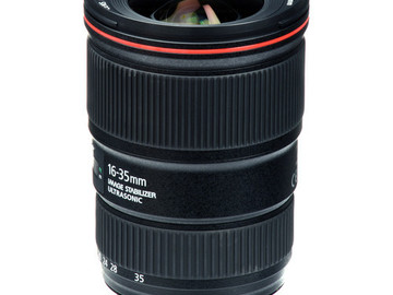 Rent: Canon EF 16-35mm f/4L IS USM Lens