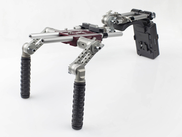 Movcam Shoulder Rig with Optional Anton Bauer Plate