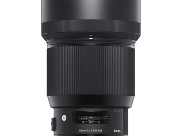 Rent: Sigma 85mm f/1.4 DG HSM Art Lens for Canon EF