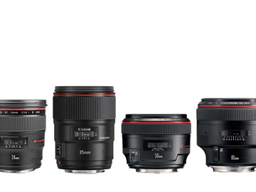 Rent: Canon L Series Prime Lens Kit