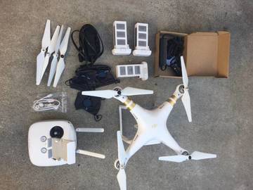 Rent: DJI Phantom 3 Professional Quadcopter with 4K Camera