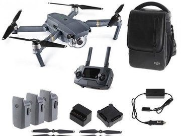 Rent: DJI Mavic Pro + 3 batteries + filters + charger