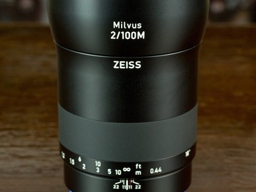 Rent: Zeiss Milvus Makro-Planar 100mm f/2 ZE