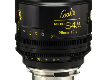 Rent: 25mm Cooke Mini S4/i T2.8 (87mm-D)