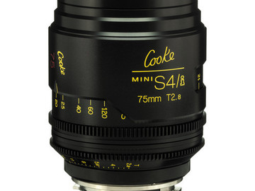 Rent: 75mm Cooke Mini S4/i T2.8 (87mm-D)/Uncoated