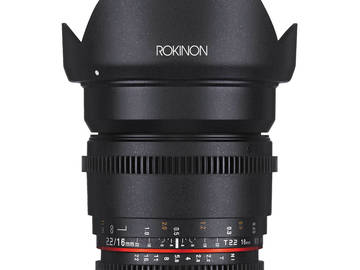 Rent: Rokinon Cine DS 16mm T2.2