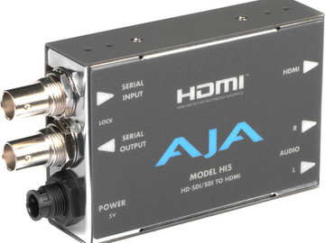 Rent: AJA HA5 HDMI to SD/HD-SDI Video and Audio Converter